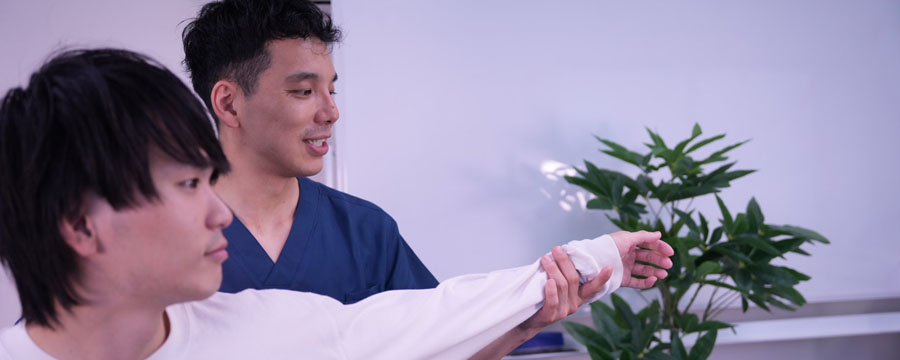 肩施術